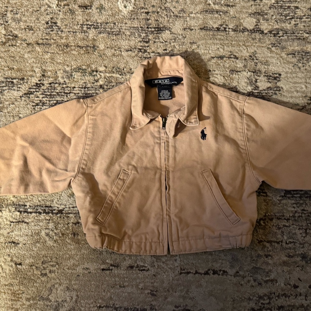 Polo by Ralph Lauren Beige Cotton Jacket 3-12mo